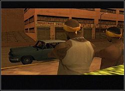 Wchodząc do Big Smokea mijasz się w drzwiach z Tenpennym i jego kolesiami - GTA San Andreas: Big Smoke (BS) - Los Santos, solucja, opis przejścia - GTA San Andreas - poradnik do gry