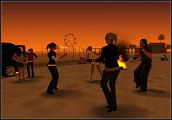 Udaj się na plażę w Santa Maria Beach i wkręć na muzyczne party - GTA San Andreas: OG Loc (OG) - Los Santos, solucja, opis przejścia - GTA San Andreas - poradnik do gry