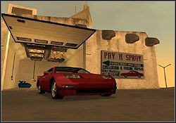 Skup się na jeździe (Catalina prowadzi automatycznie ostrzał), bo jeśli gliny zezłomują wam auto i będziesz musiał szukać na otwartym terenie innego pojazdu, masz małe szanse na przeżycie - łykasz kilka kulek i koniec zabawy - GTA San Andreas: Catalina (C) - Red County, solucja, opis przejścia - GTA San Andreas - poradnik do gry