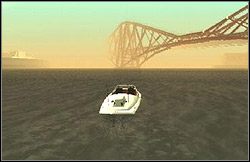 Musisz zniszczyć motorówkę Rydera - GTA San Andreas: Triada (czerwony znak Triady) - San Fierro, solucja - GTA San Andreas - poradnik do gry