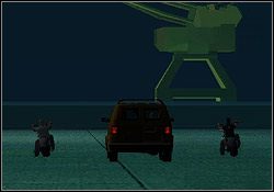 Będąc na terenie lotniska namierzcie ciężarówkę wyłapując sygnał z zainstalowanego w niej nadajnika - GTA San Andreas: Jizzy (niebieska czaszka) - San Fierro, solucja, opis przejścia - GTA San Andreas - poradnik do gry