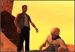 Kieruj się na północny zachód od Las Venturas, do krainy Arco del Orste - GTA San Andreas: Kasyno Triady (żółty znak Triady) - Las Venturas, solucja - GTA San Andreas - poradnik do gry