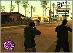 Najpierw rozprawcie się z dealerami prochów (oznaczeni są czerwonymi strzałkami) - GTA San Andreas: Rezydencja Madd Dogga (CJ) - Los Santos (finał), solucja - GTA San Andreas - poradnik do gry