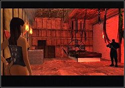 W trakcie jazdy przez miasto zawiniecie do Sex Shopu, wejdź do środka za dziewczyną i gdy wyjdzie z przymierzalni, zabierz stamtąd strój striptizera (Gimp Suit) - GTA San Andreas: Skok (Robbery), przygotowania - solucja, opis przejścia - GTA San Andreas - poradnik do gry