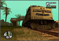 Innym, równie istotnym problemem jest trudność w precyzyjnym wyhamowaniu składu, by zatrzymał się dokładnie na stacji (lokomotywa ma stanąć na czerwonym znaczniku) - GTA San Andreas: Misje pojazdów - Paramedic, Fire Fighter, Freight - solucja - GTA San Andreas - poradnik do gry
