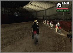 Pojazd: motocykl motocrossowy - GTA San Andreas: Stadiony - Wyścigi - GTA San Andreas - poradnik do gry