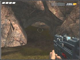 Cały czas brnij przed siebie zabijając wszystkich napotkanych wrogów, aż nie dotrzesz do jaskini - Crash Site | Solucja Pariah - Pariah - poradnik do gry