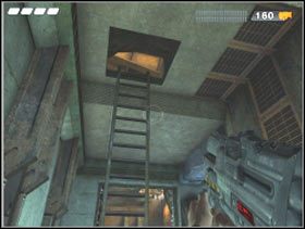 W poszukiwaniu miejsca z którego można otworzyć ogromne drzwi musisz skorzystać z tej drabiny - Reservoir | Solucja Pariah - Pariah - poradnik do gry