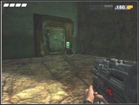 Poruszając się dalej natrafisz na kilku wrogów ostrzeliwujących się z góry - Reservoir | Solucja Pariah - Pariah - poradnik do gry