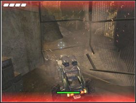 Na zewnątrz wydostaniesz się taranując siatkę - Escape From Reservoir | Solucja Pariah - Pariah - poradnik do gry