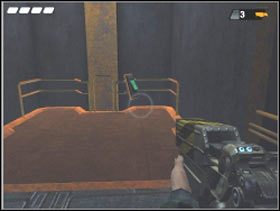 Na obrazku widać samą windę którą musisz zjechać na dół - Generator Room | Solucja Pariah - Pariah - poradnik do gry