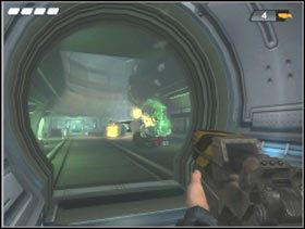 Wnętrze również jest miejscem potyczek - Inside The Anvil | Solucja Pariah - Pariah - poradnik do gry