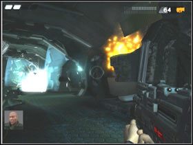 Gdy energia Stocktona spadnie do zera, będzie się on próbował leczyć przy jednym z otaczających salę urządzeń - Stocktons Last Stand | Solucja Pariah - Pariah - poradnik do gry