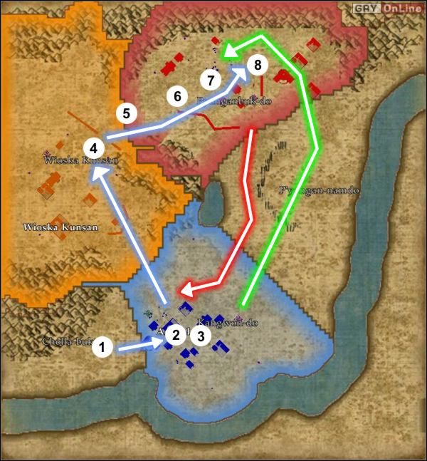 Pierwsze co musisz zrobić, to oddzielić obywateli od reszty wojska i zostawić ich w tyle - [Korea] Misja 1 cz.1 w Empire Earth II - Empire Earth II - poradnik do gry