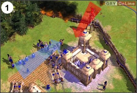 Wybuduj fortecę, jak pokazuje to obrazek - [Korea] Misja 3 cz.1 w Empire Earth II - Empire Earth II - poradnik do gry