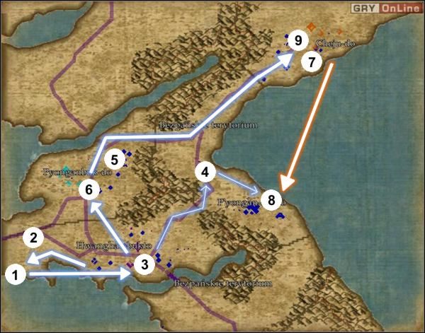 Na początku zatrzymaj grę - [Korea] Misja 4 cz.1 w Empire Earth II - Empire Earth II - poradnik do gry