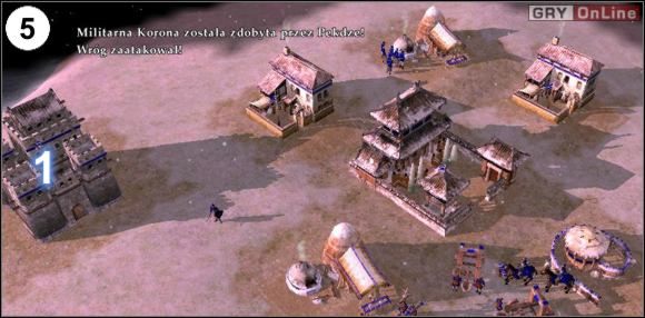 Drugą fortecę postaw w [1], jak pokazuje to obrazek (5) - [Korea] Misja 5 cz.2 w Empire Earth II - Empire Earth II - poradnik do gry