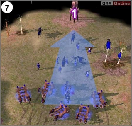 Podążaj armią do (7), zniszcz wieżyczkę w [1] - [Korea] Misja 5 cz.3 w Empire Earth II - Empire Earth II - poradnik do gry