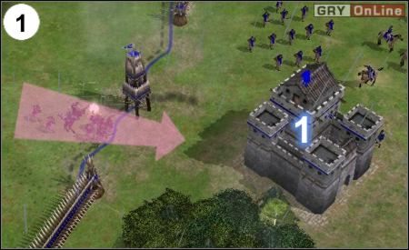 Pierwszy punkt twojej obrony znajduje się w (1) - [Korea] Misja 6 cz.1 w Empire Earth II - Empire Earth II - poradnik do gry