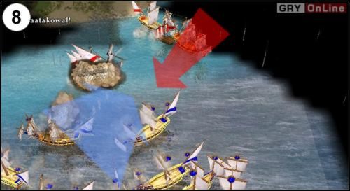 Jeśli chcesz wykonać opcjonalny cel misji z dokami, to wybuduj odpowiednią flotę - przynajmniej dwadzieścia statków (z trzech przystani) - [Korea] Misja 8 cz.2 w Empire Earth II - Empire Earth II - poradnik do gry