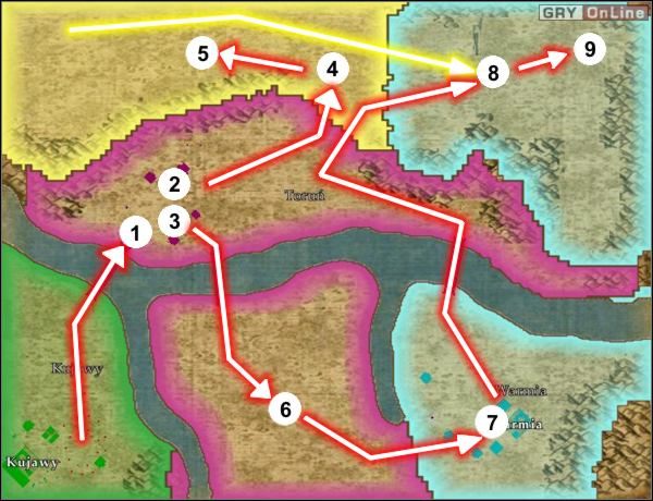 Po drodze pokonasz kilku przeciwników na koniach, jeszcze przed mostem - [Niemcy] Misja 1 cz.1 w Empire Earth II - Empire Earth II - poradnik do gry