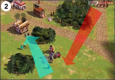 Gdy Albrecht zajmie sojusz z Ełkiem, pojawi się tam szlachta, którą niby masz chronić - [Niemcy] Misja 4 cz.1 w Empire Earth II - Empire Earth II - poradnik do gry