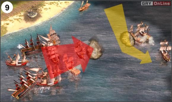 Jeśli odpowiednio budowałeś statki, powinieneś mieć ich kilka - [Niemcy] Misja 6 cz.3 w Empire Earth II - Empire Earth II - poradnik do gry