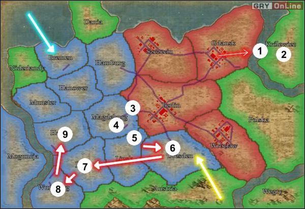 Zatrzymaj grę i w każdym centrum miejskim wybuduj trzech obywateli - [Niemcy] Misja 7 cz.1 w Empire Earth II - Empire Earth II - poradnik do gry