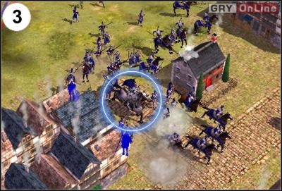 Obrazek (3) pokazuje Napoleona III który wysunie się na czoło - [Niemcy] Misja 8 cz.1 w Empire Earth II - Empire Earth II - poradnik do gry