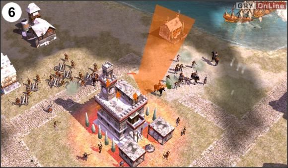 Uważaj, by przeciwnik przez przypadek nie odebrał ci centrum miejskiego, bo wtedy przegrasz od razu - [Niemcy] Misja 8 cz.2 w Empire Earth II - Empire Earth II - poradnik do gry