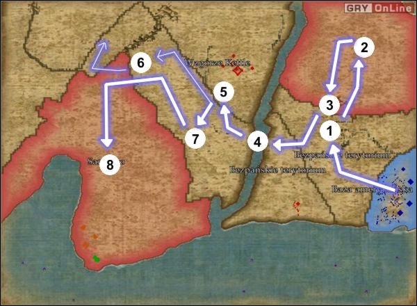 Nie musisz się wcale tak strasznie spieszyć z dotarciem na wzgórze Kettle, zanim tam pójdziesz, wykonaj opcjonalny cel misji - wyzwolenie El Caney - [Ameryka] Misja 1 cz.1 w Empire Earth II - Empire Earth II - poradnik do gry