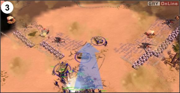 Gdy już będziesz miał wojsko (również nowe posiłki z północy), zaatakuj - jest tutaj kilka jednostek do zniszczenia, a przede wszystkim linia bunkrów i działek - [Ameryka] Misja 3 cz.2 w Empire Earth II - Empire Earth II - poradnik do gry