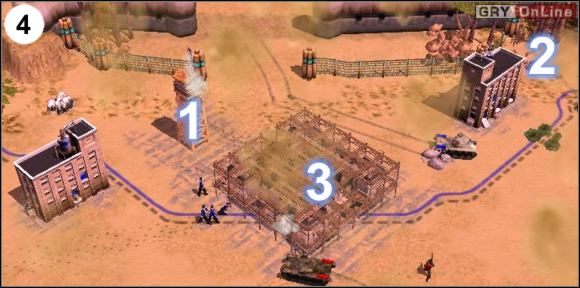 Możliwe, że jakieś niemieckie jednostki atakowały cię, jednak nie było czasu sobie tym głowy zawracać - [Ameryka] Misja 3 cz.2 w Empire Earth II - Empire Earth II - poradnik do gry