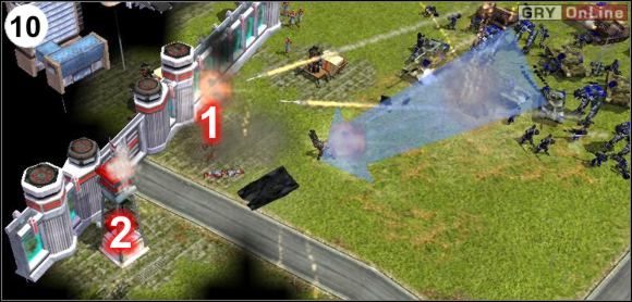 Dotrzesz do bram bazy Blackwortha - [Ameryka] Misja 8 cz.3 w Empire Earth II - Empire Earth II - poradnik do gry