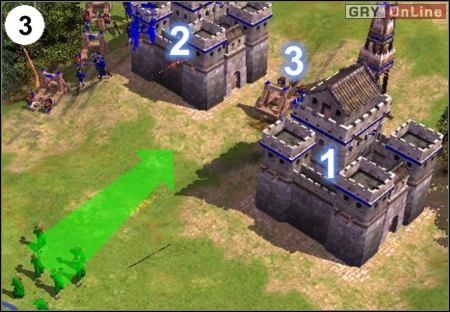 Kolejny punkt, który będzie atakowany przez Shu, to (3) - [Punkty Zwrotne] Trzy królestwa - Wei cz.2 w Empire Earth II - Empire Earth II - poradnik do gry