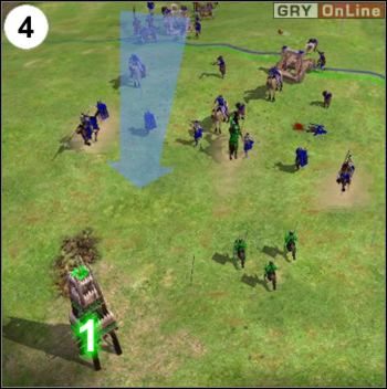 Gdy fortyfikacje obronne będą w budowie, zajmuj się małymi atakami na Shu z północy - [Punkty Zwrotne] Trzy królestwa - Wei cz.2 w Empire Earth II - Empire Earth II - poradnik do gry