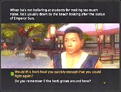 • Kia Min: Acquire a Red Silk Grass or Acquire a Bearded Tongue Grass - Rozdział I (2) | Solucja Jade Empire - Jade Empire - poradnik do gry