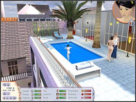 Na tarasie można zbudować pływalnię, bar, ogród, dyskotekę albo wszystko na raz! - Zakupy | Singles 2 Triple Trouble - Singles 2: Triple Trouble - poradnik do gry