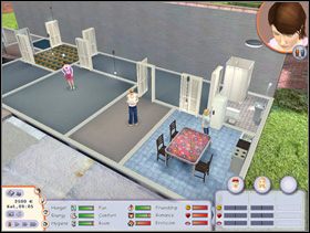 Skromny lokal w grze Backyard wygląda niezbyt zachęcająco - Gra swobodna | Singles 2 Triple Trouble - Singles 2: Triple Trouble - poradnik do gry