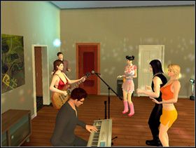 Kim i Josh sami przyłączają się do zabawy, nie trzeba ich zapraszać. - Impreza | Story | Singles 2 Triple Trouble - Singles 2: Triple Trouble - poradnik do gry