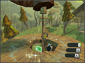 3. Na słupie z głośnikami. - Main Campgrounds (1) | Lokalizacje przedmiotów | Psychonauts - Psychonauts - poradnik do gry