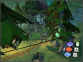 4. Idź dalej po tej samej linie, by trafić na tą kartę. - Reception Area (1) | Lokalizacje przedmiotów | Psychonauts - Psychonauts - poradnik do gry