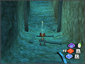 6. Przechodząc pod ziemią trafisz na kolejną kartę. - Reception Area (1) | Lokalizacje przedmiotów | Psychonauts - Psychonauts - poradnik do gry