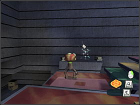 1. Na jednej z półek. Na pewno ją zauważysz schodząc na dół. - Sashas Underground Lab | Lokalizacje przedmiotów | Psychonauts - Psychonauts - poradnik do gry