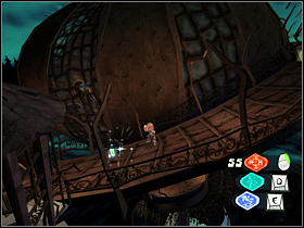 4. Na tej samej platformie co poprzednia karta. Po prostu obejdź laboratorium dookoła. - The Lab of Dr Loboto | Lokalizacje przedmiotów | Psychonauts - Psychonauts - poradnik do gry