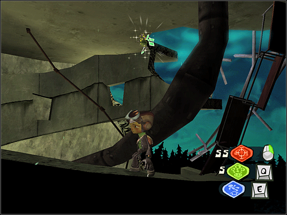 Brains (9) - Upper Floors (Asylum) (2) | Lokalizacje przedmiotów | Psychonauts - Psychonauts - poradnik do gry