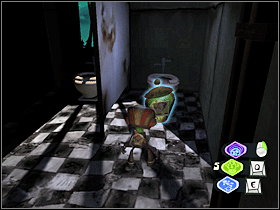 1 - Upper Floors (Asylum) (2) | Lokalizacje przedmiotów | Psychonauts - Psychonauts - poradnik do gry