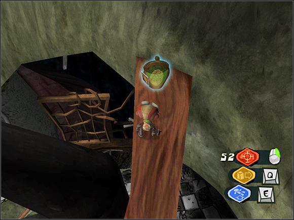 9 - Upper Floors (Asylum) (2) | Lokalizacje przedmiotów | Psychonauts - Psychonauts - poradnik do gry