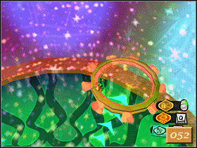 Gdy uda Ci się rozkręcić obręcze, pojawią się kwiaty (053) - Millas Dance Party (1) | Solucja | Psychonauts - Psychonauts - poradnik do gry