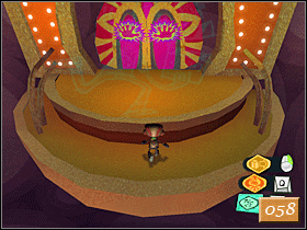 Przed Tobą kolejny korytarz - Millas Dance Party (1) | Solucja | Psychonauts - Psychonauts - poradnik do gry